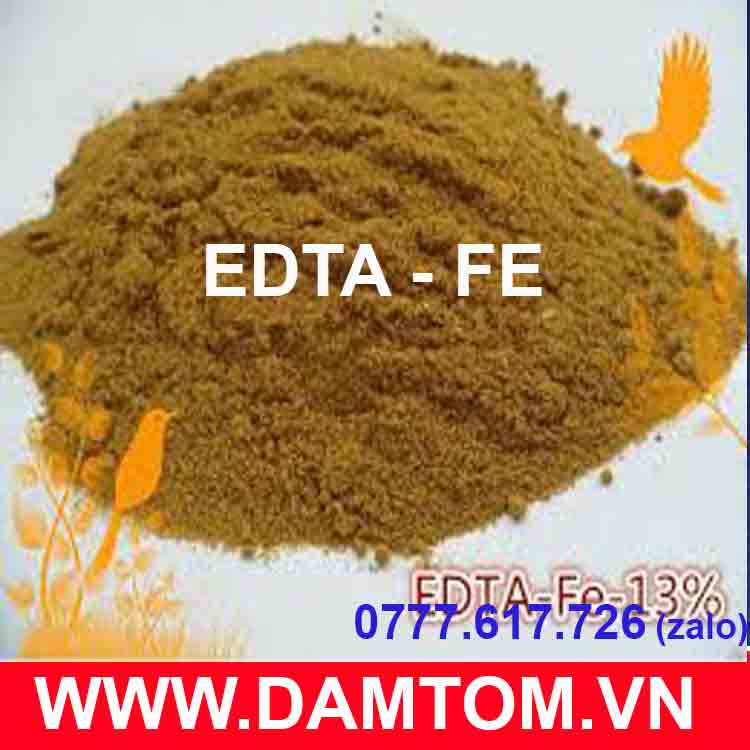 Vi lượng Sắt Chelate  tan hoàn toàn trong nước
