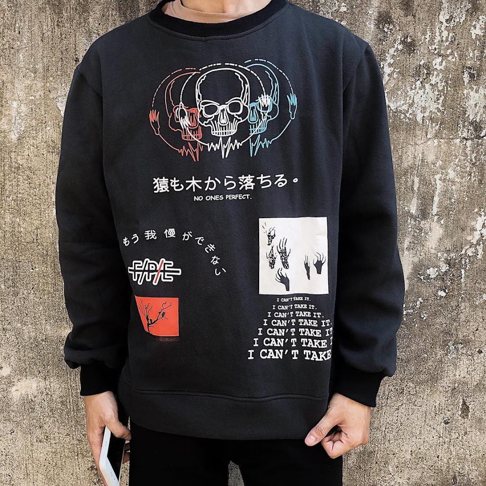 Áo Sweater Đầu Lâu