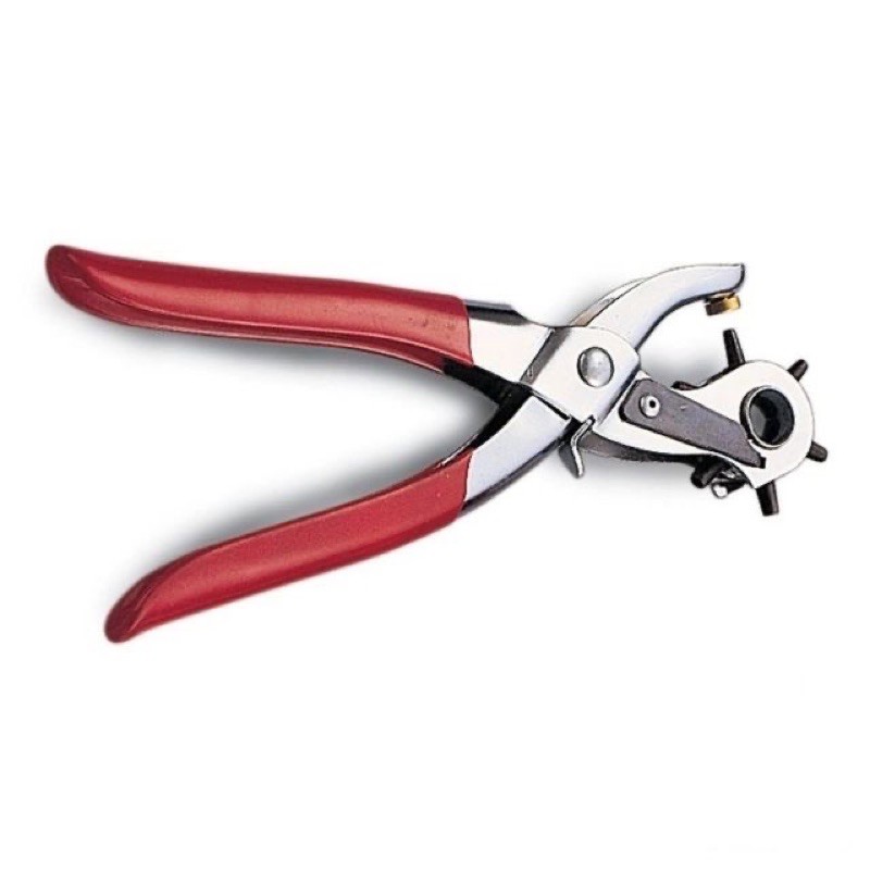 Kìm Bấm Lỗ Dây Nịt, Bấm Dây Da Đồng Hồ,Thắt Lưng, Giày Dép, Bìa Cứng,Loại 6 Size 6 Lỗ (Tặng kèm khoen bấm)
