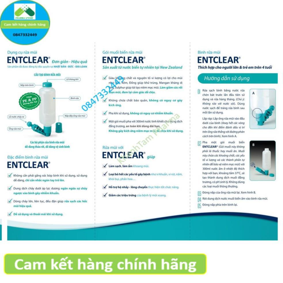 Bộ rửa mũi ENTCLEAR