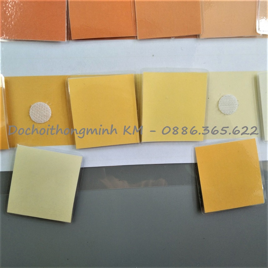 HỌC LIỆU - Bảng màu Montessori
