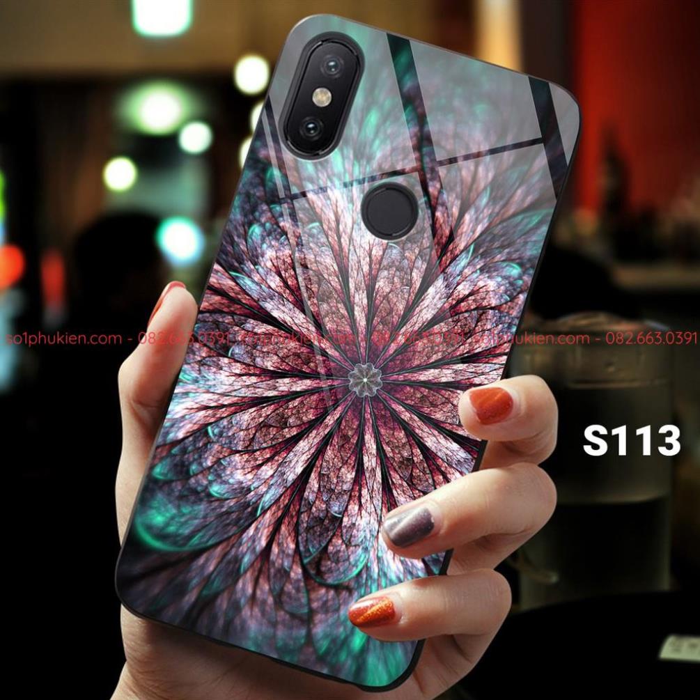 [SIÊU HOT] Ốp lưng kính cường lực Xiaomi MI A2 - MI A2 LITE in hình hoa rực rỡ