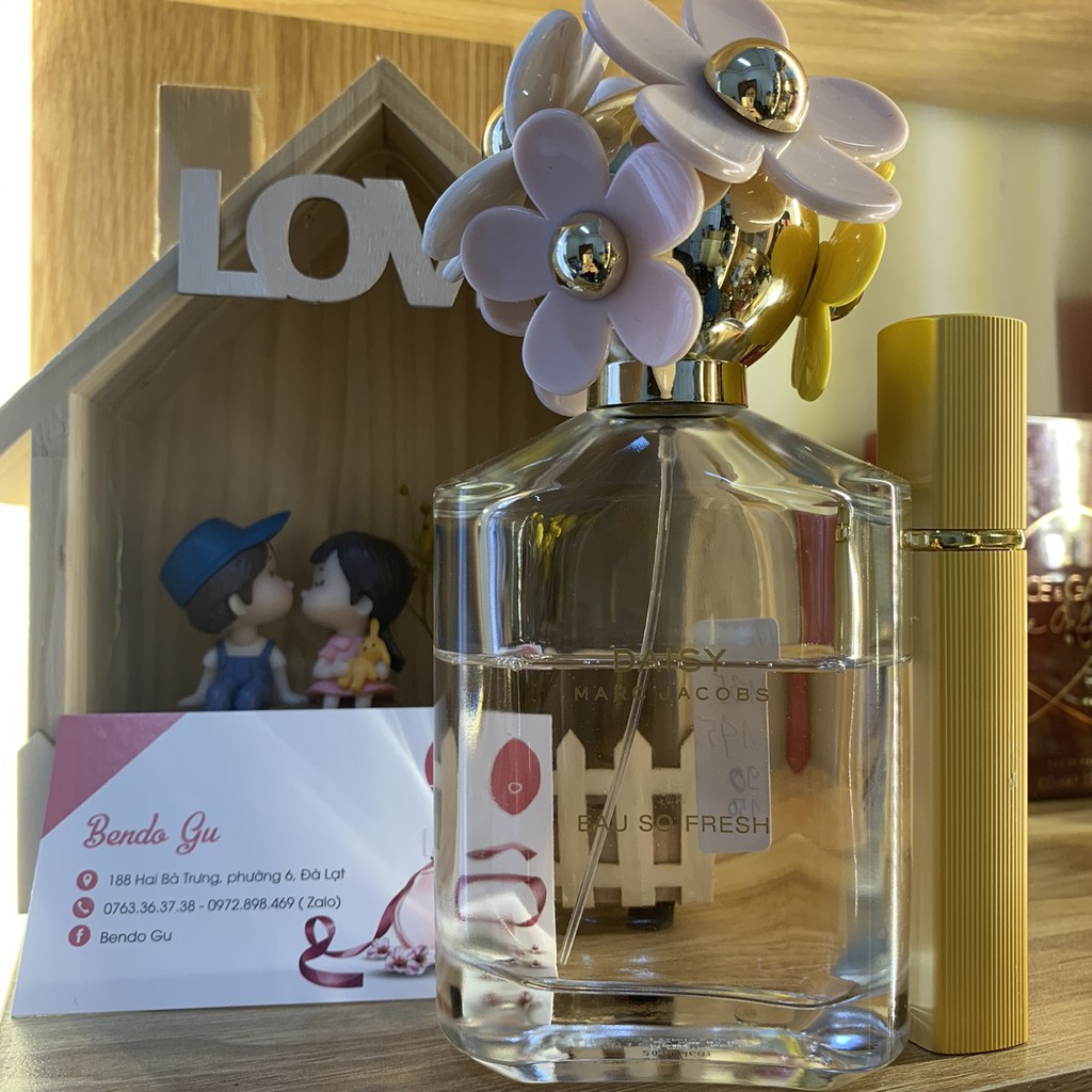 Nước Hoa Nữ Daisy-Marc Jacobs Daisy Eau So Fresh (2ml/10ml)