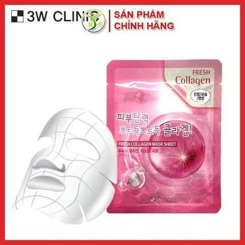 (KHAI TRƯƠNG) (GIẢM GIÁ SỐC) Mặt nạ colagen 3w clinic