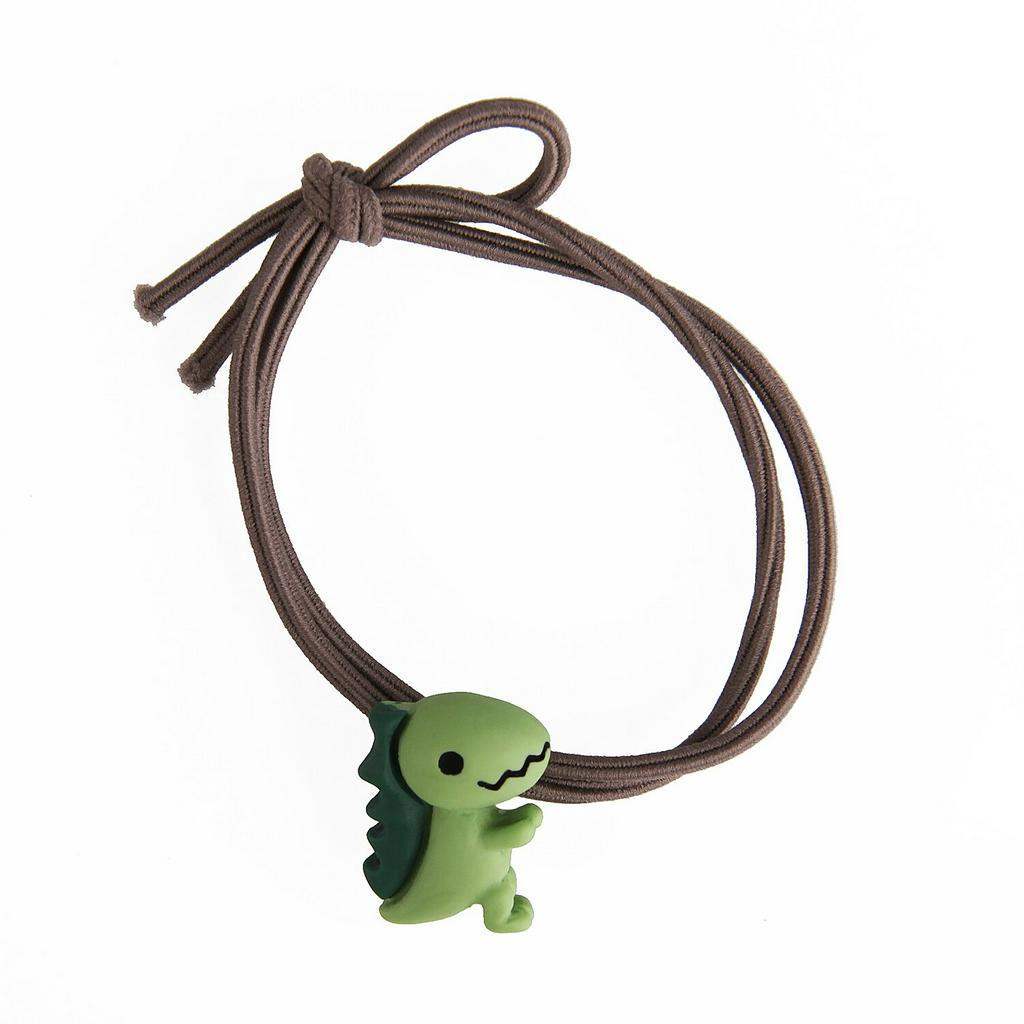 Dây Buộc Tóc Hình Khủng Long Đáng Yêu Cho Bé Gái