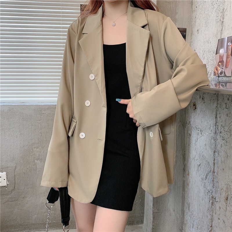 (ORDER) Blazer vải mỏng tay dài Bigsize | BigBuy360 - bigbuy360.vn