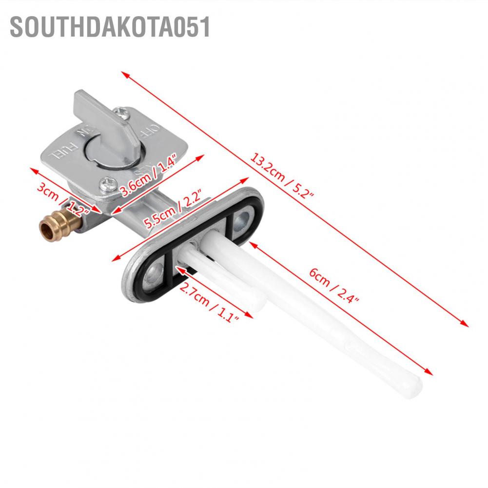 Hàng Sẵn Van Công Tắc Bình Nhiên Liệu khóa xăng cho Yamaha PW80 PY80 PeeWee 80 TTR125 2000-2005【Southdakota051】