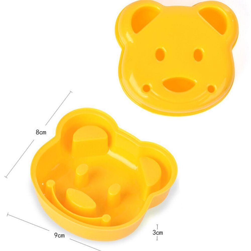 1 Khuôn Nhựa Làm Bánh Mì Hình Gấu