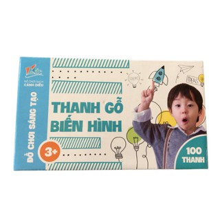 ĐỒ CHƠI THANH GỖ BIẾN HÌNH KITE