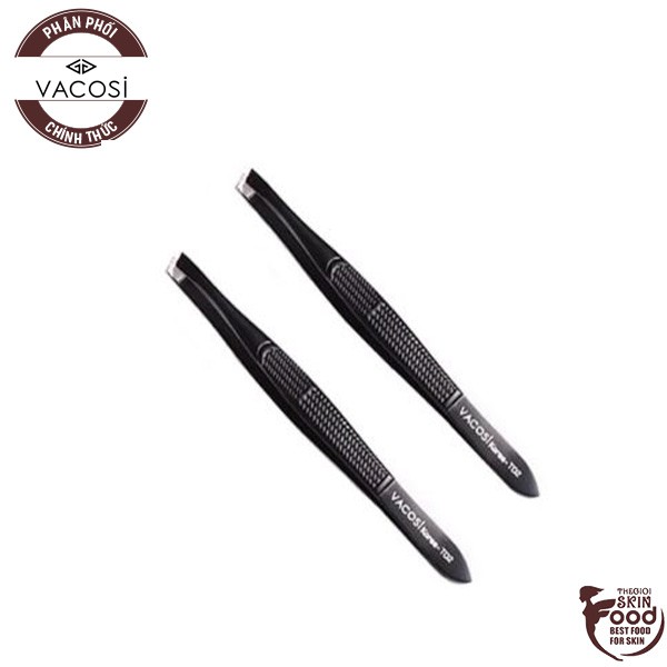 Nhíp Đầu Xéo Vacosi Slanted Tweezers - T02