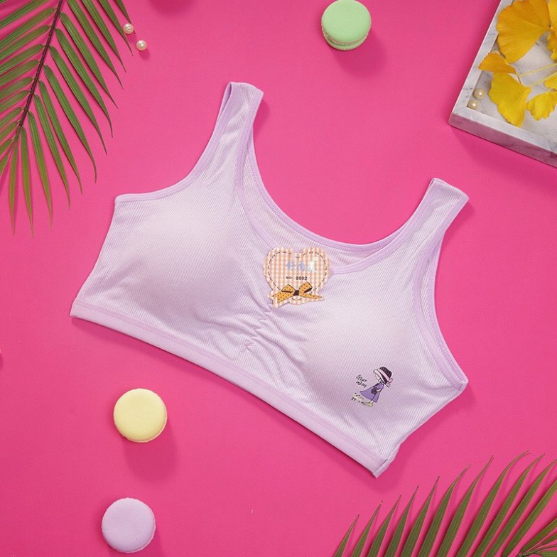 Áo Ngực Nữ SAM SAM Bra Cho Học Sinh Sinh Viên Chất Cotton Mềm Và Mát SAM SAM