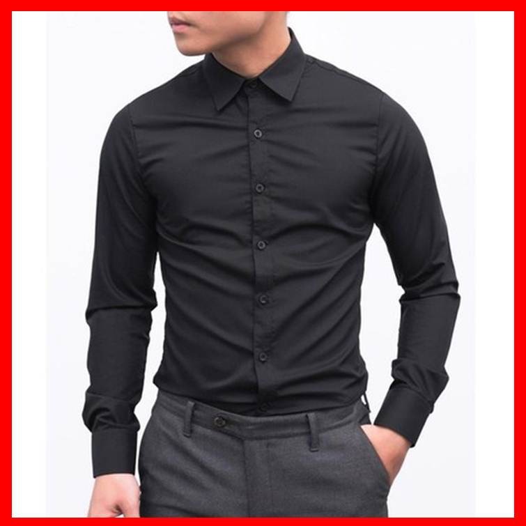 [KHÔNG NHĂN] áo sơ mi nam phong cách đơn giản lịch sự nhiều màu lựa chọn | BigBuy360 - bigbuy360.vn