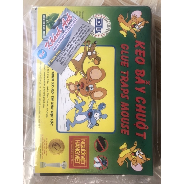 ( MUA 10 TẶNG 1) KEO BẪY CHUỘT, KEO DÍNH RUỒI, THẰN LẰN CỰC DÍNH, MIẾNG DÁN CHUỘT
