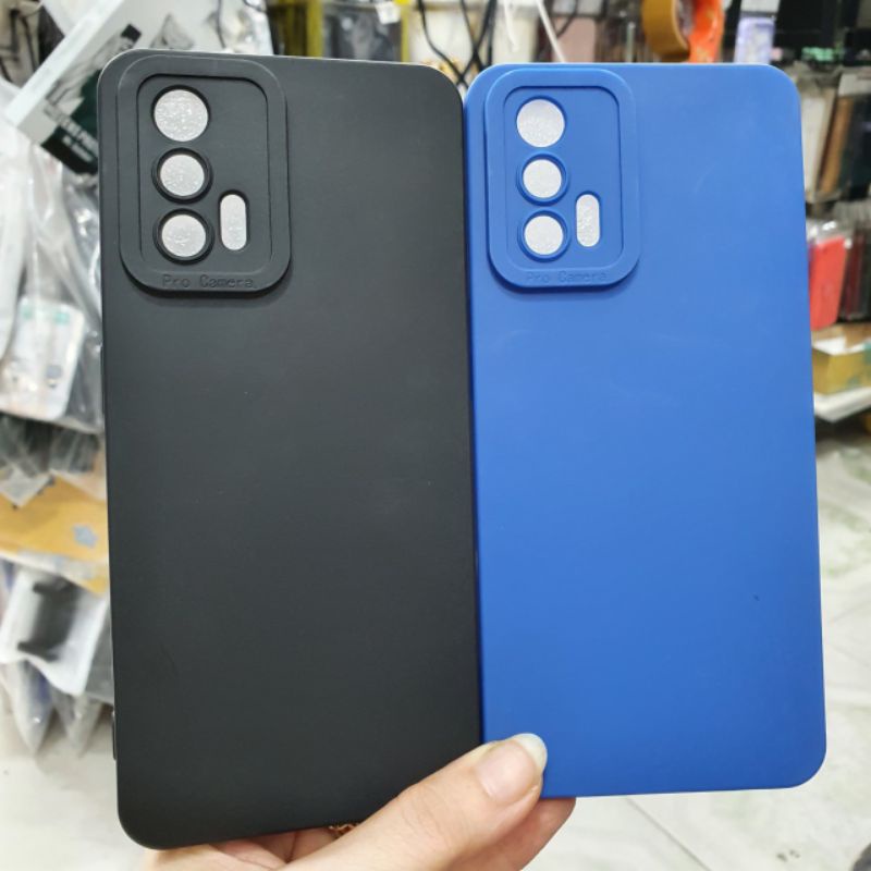 Ốp lưng Oppo Realme GT / GT neo 2T dẻo màu có bảo vệ camera