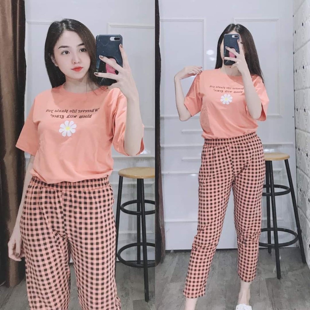 [KHAI TRƯƠNG BÁN GIÁ VỐN] (Có tới size 85kg) Đồ Bộ Nữ, Đồ bộ thun cotton, set bộ mặc nhà đẹp