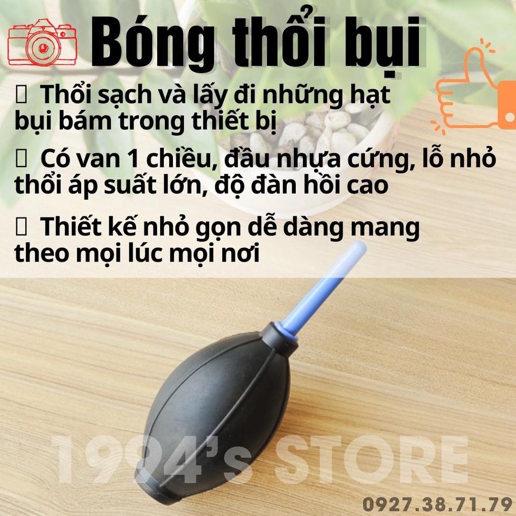 (CÓ SẴN) Bóng thổi bụi, bóp thổi bụi vệ sinh máy ảnh hoặc bàn phím máy tính, màn hình, camera, ống kính máy ảnh ...