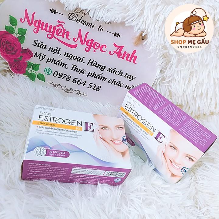 Viên uống bổ sung nội tiết tố nữ Estrogen E hộp 30 viên | BigBuy360 - bigbuy360.vn
