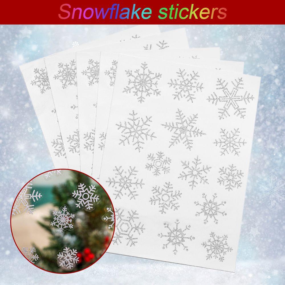 Đề Can Dán Cửa Kính Họa Tiết Giáng Sinh Tinh Tế Trang Trí Nhà Cửa