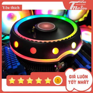 Quạt tản nhiệt, fan cpu coolmoon ufox led rgb - tự động đổi màu và hiệu ứng