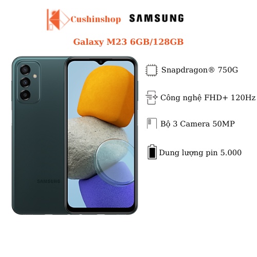 Điện Thoại Samsung Galaxy M23 5G (6GB/128GB) - Hàng Chính Hãng - Đã kích hoạt bảo hành