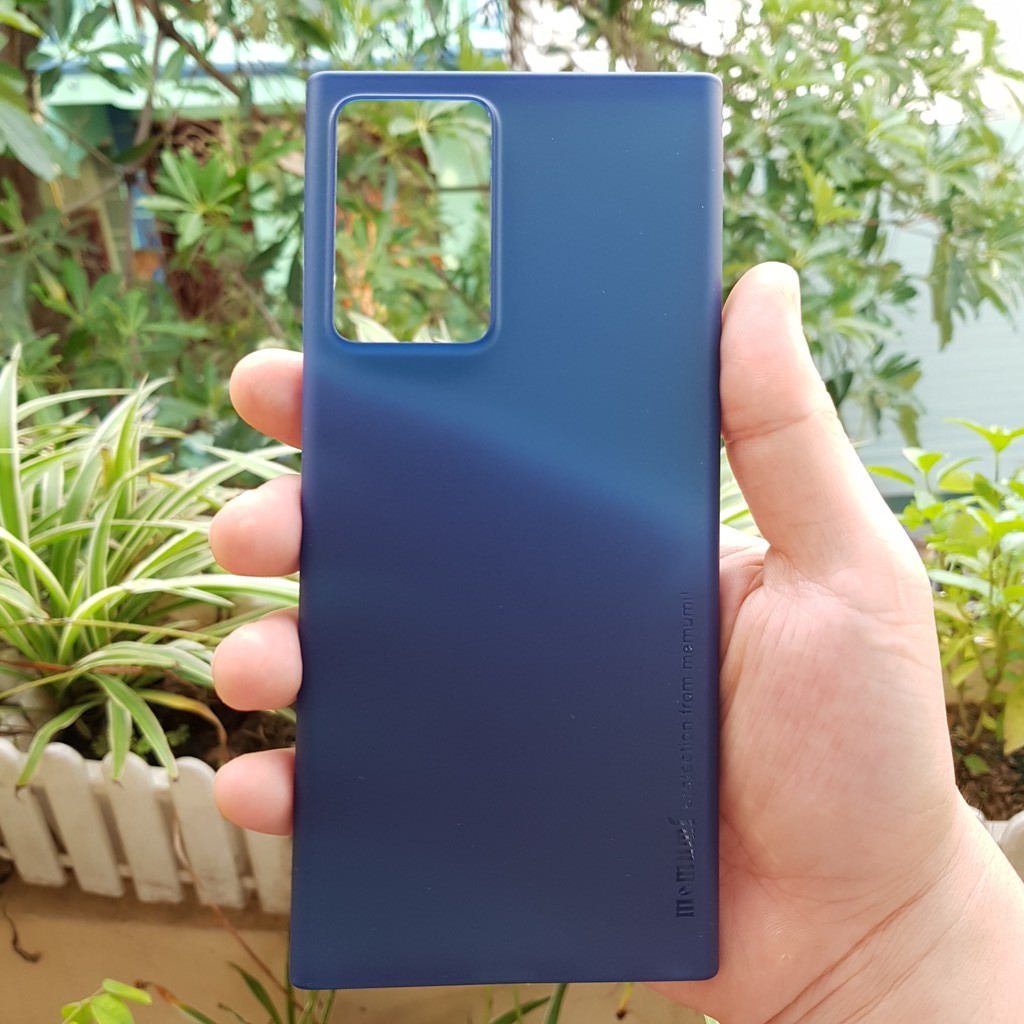 Ốp lưng Memumi siêu mỏng không bám vân tay, có gờ bảo vệ camera cho Samsung Note 20 Ultra/ Note 20 Ultra 5G
