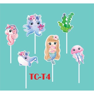 Set giấy tiên cá ôm sao biển