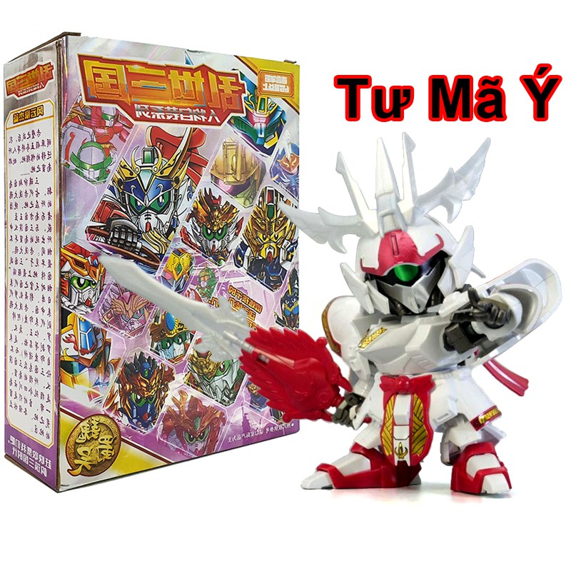 [Gundam] Đồ chơi lắp ghép Tư Mã Ý A025 - Mô hình lắp ráp SD BB Gundam Tam Quốc three Kingdom 2019 mới New4all giá rẻ