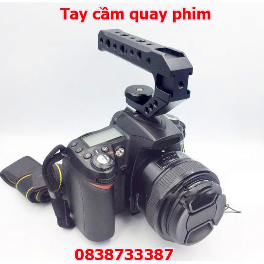Tay cầm kim loại cho máy ảnh