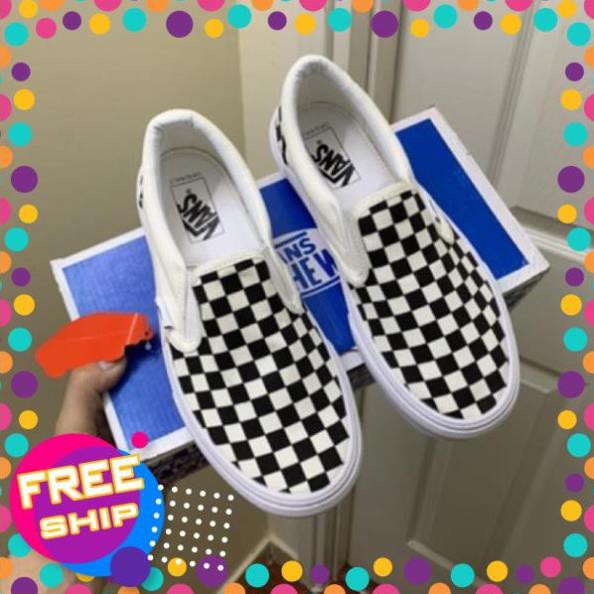 [Hot trend-Freeship] Giày NAM NỮ KẺ CARO HOT NHAT 2020 GIÁ SỐC | BigBuy360 - bigbuy360.vn