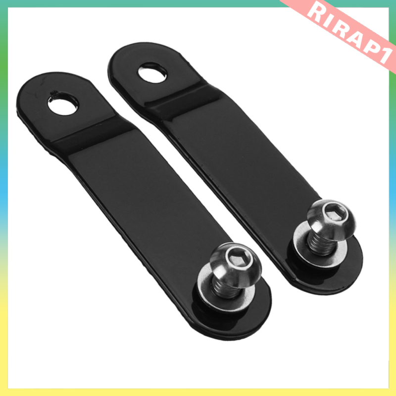 28mm-76mm Fuel Tank Lift Risers Kit Metal Steel for Harley Sportster XL883/1200/48/72 - Black