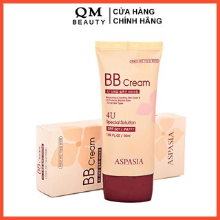 Kem nền Aspasia BB Cream 4U Special Solution SPF50 Pa+++ chính hãng Hàn Quốc