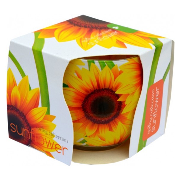 Ly nến thơm Admit ADM5464 Sunflower 100g (Hương hoa hướng dương)