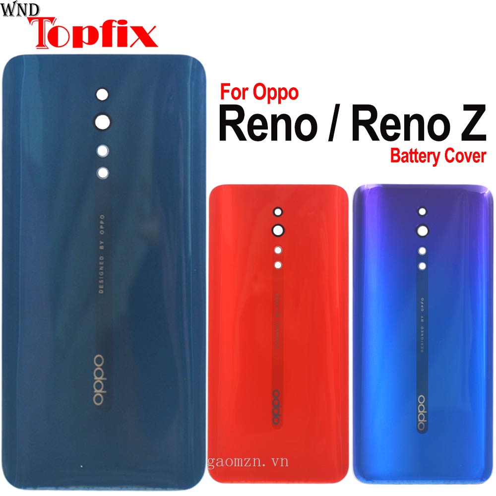 Nắp Lưng Điện Thoại Bằng Kính Thay Thế Chuyên Dụng Cho Oppo Reno / Reno Z
