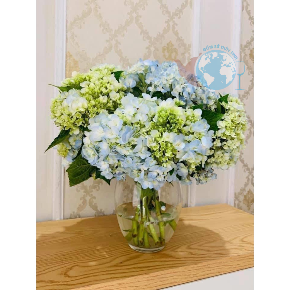 Lọ cắm hoa hình quả dưa 13x20 lọ cao 17cm thân 13cm  , bình bông dạng búp cao 20cm