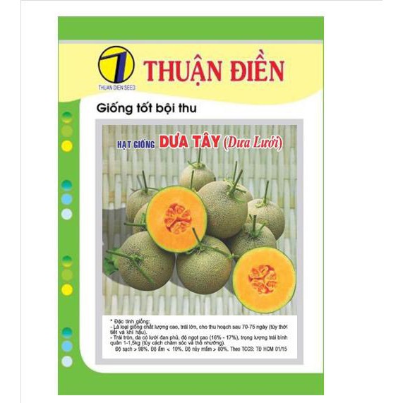 HẠT GIỐNG DƯA TÂY ( DƯA LƯỚI )