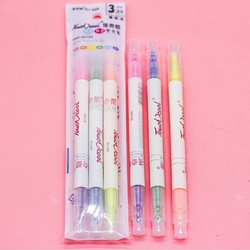 FREESHIP Bút highlight pastel dạ quang ghi nhớ, hộp 6 bút đánh dấu dòng cute dễ thương nhiều màu