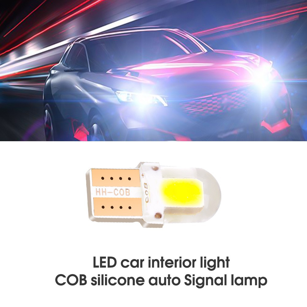 UNI-SHINE Đèn Led Tín Hiệu Rẽ Cho Xe Hơi / Mô Tô T10 4smd 168 W5W