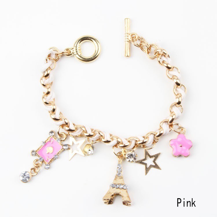 Lắc tay mắc xích thời trang nữ