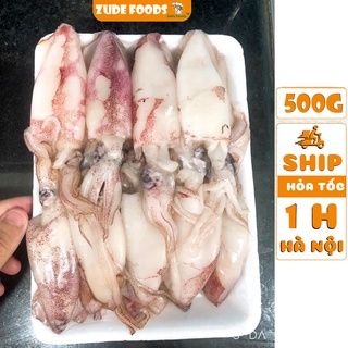 Mực chã tươi, mực ống nhỏ làm sạch tươi ngon - ship hỏa tốc hà nội