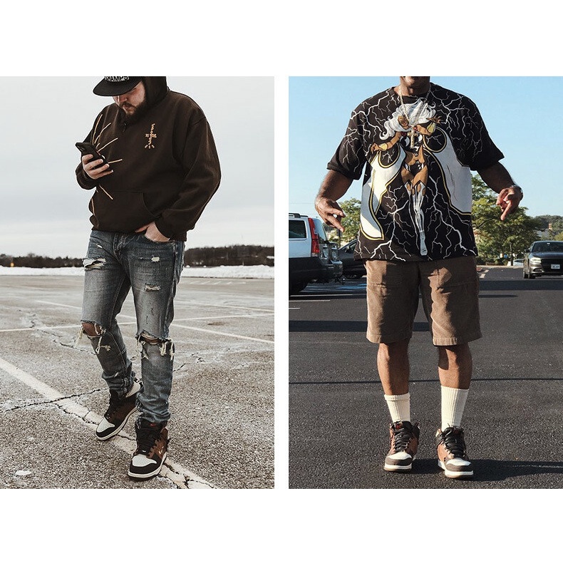 Giày thể thao Maden khâu da lộn cổ thấp dễ phối mùa đông 2021 retro cho nam