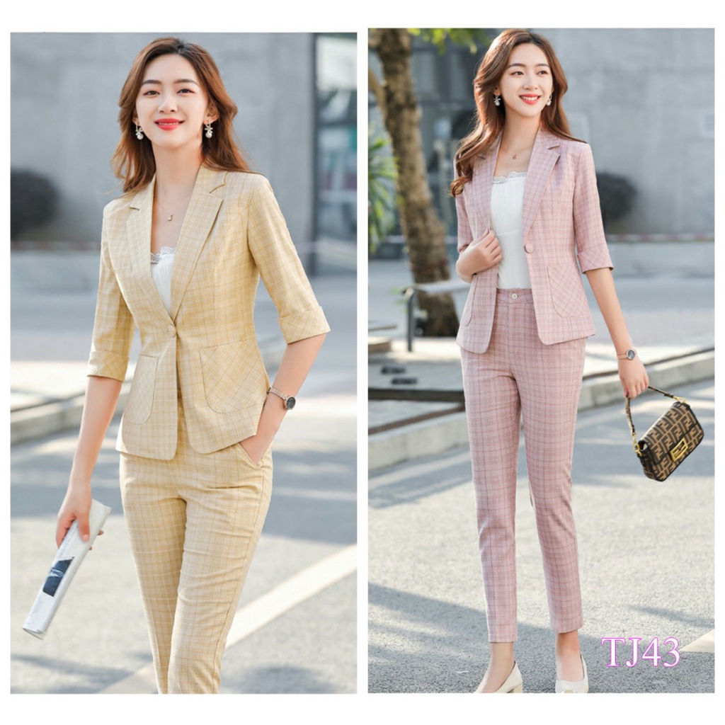 Set Nguyên bộ áo Vest quần dài - YB211115