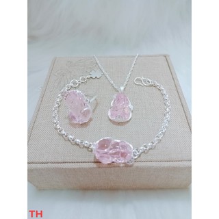 Bộ trang sức bạc ta tỳ hưu phong thủy mệnh Thổ