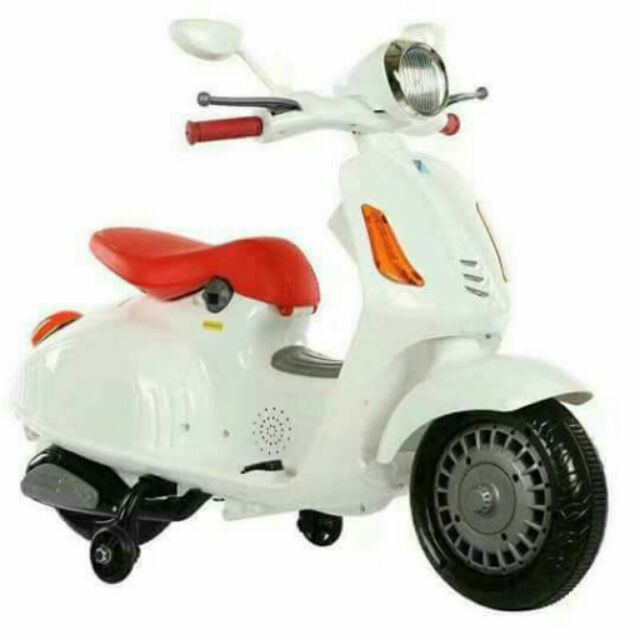 FREESHIP ĐƠN 99K_Xe máy điện trẻ em vespa