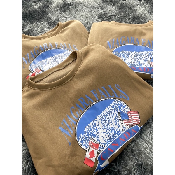 Áo khoác nỉ hoodie thêu chữ nâu tây taobao 2 lớp lót lông dày ấm (annstore_ảnh thật) | BigBuy360 - bigbuy360.vn