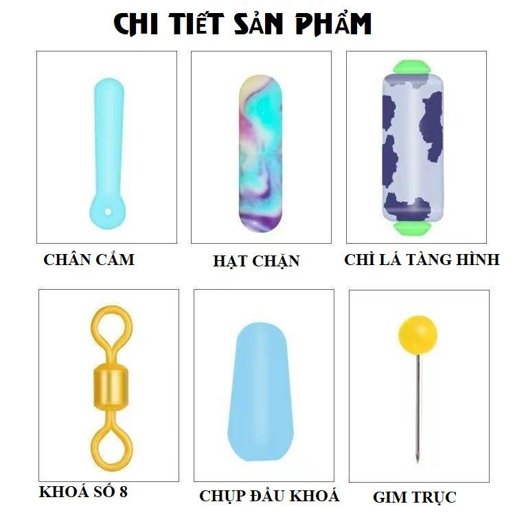 Dây Trục câu đài buộc sẵn cước câu cá 3260 , tảng hình cao cấp - Đồ Câu DHS