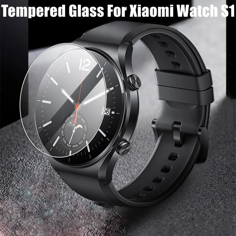 Kính Cường Lực 3D Bảo Vệ Toàn Màn Hình Cho Đồng Hồ Thông Minh Xiaomi Watch S1 / S1 Active