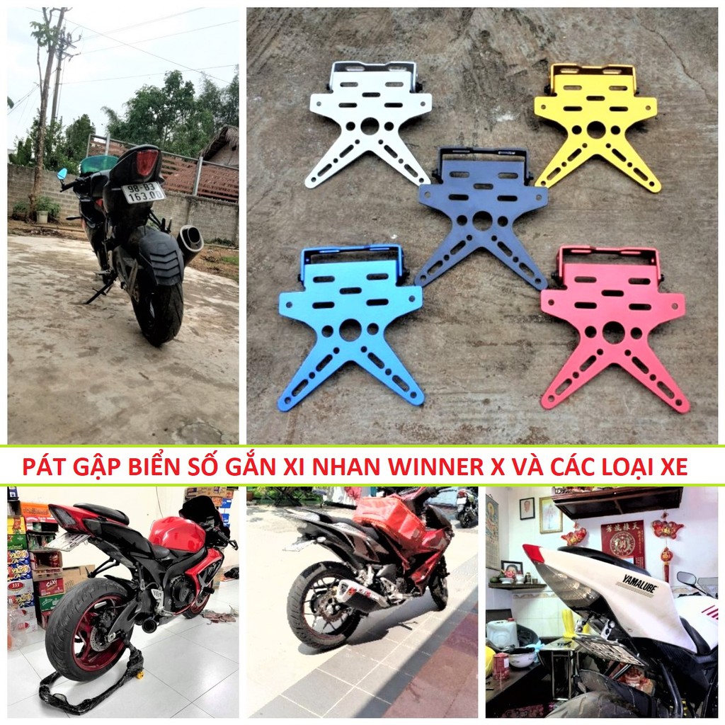 PÁT GẬP BIỂN SỐ ĐÚT GẦM CHO WINNER X VÀ CÁC LOẠI XE KHÁC LOẠI DÀY ĐẸP