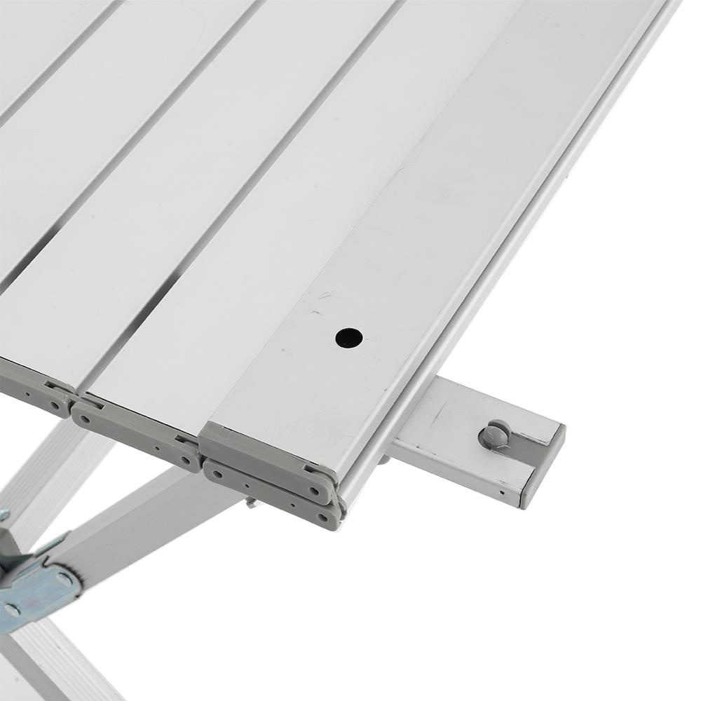 HomeBase SPRING Bàn dã ngoại có thể gấp được bằng nhôm W120xH70xD70cm