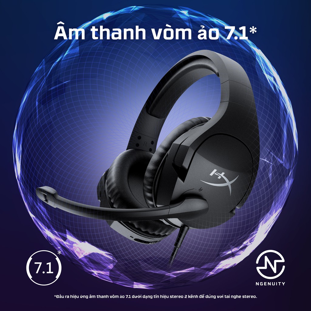 Tai nghe gaming Kingston HyperX Cloud Stinger S HHSS1S-AA-BK/G - Hàng Chính Hãng