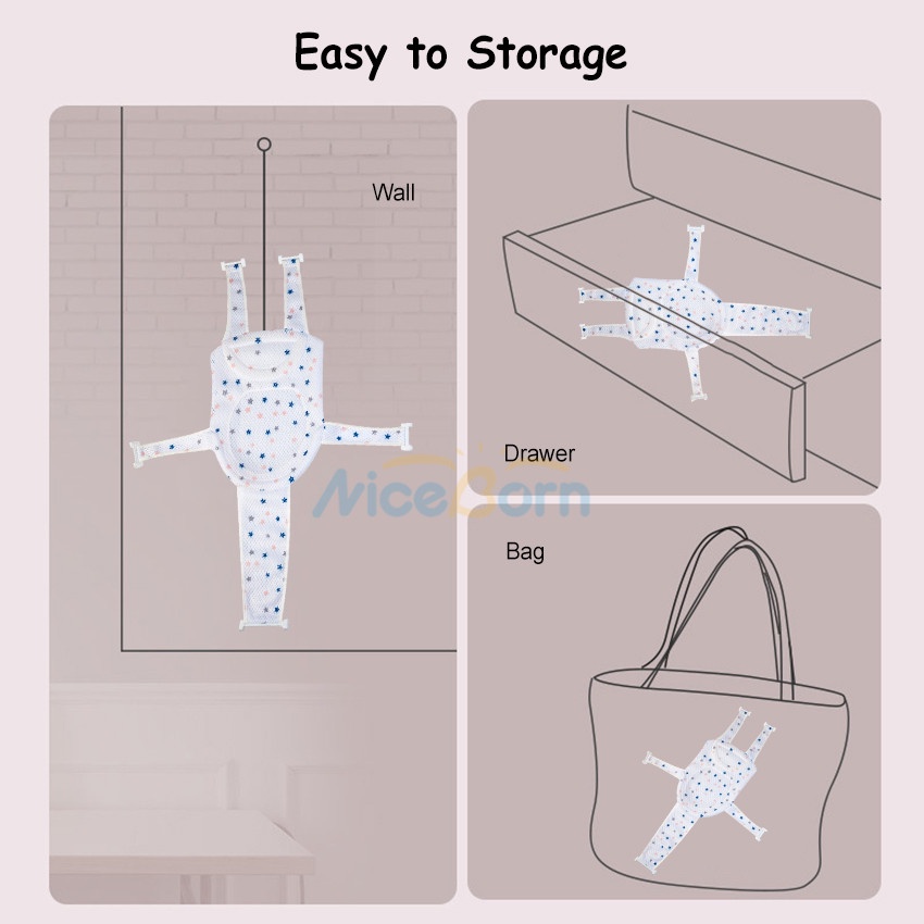 Thảm tắm có thể điều chỉnh an toàn dành cho bé sơ sinh